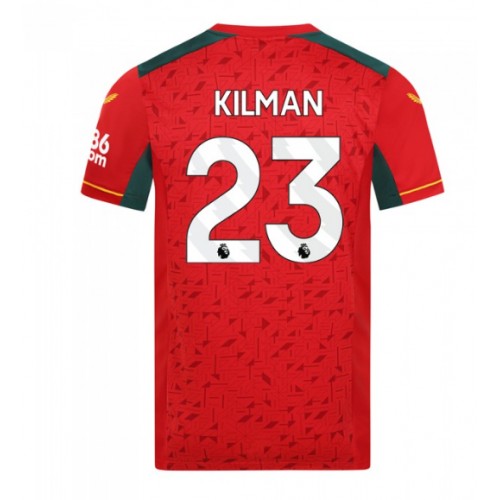 Dres Wolves Max Kilman #23 Gostujuci 2023-24 Kratak Rukav